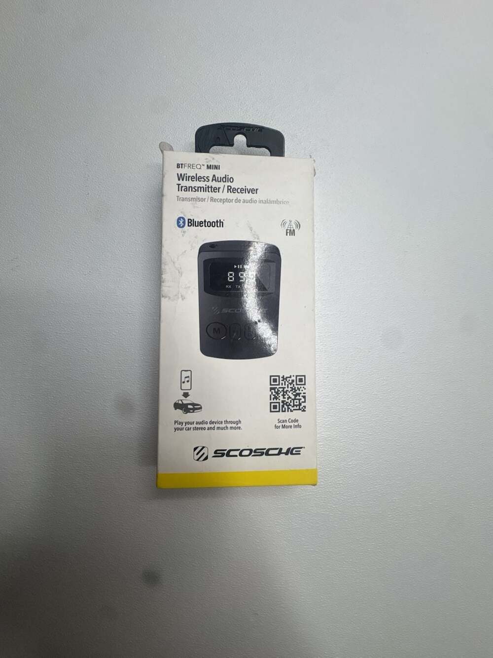 Scosche BTFREQ Mini Wireless Audio Transmitter/Receiver BTRFM-SP1